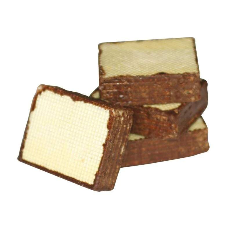 Arašídové oplatky 600 g (24×25 g) – arašídová náplň, bočně máčené v kakaové polevě - náhled 2