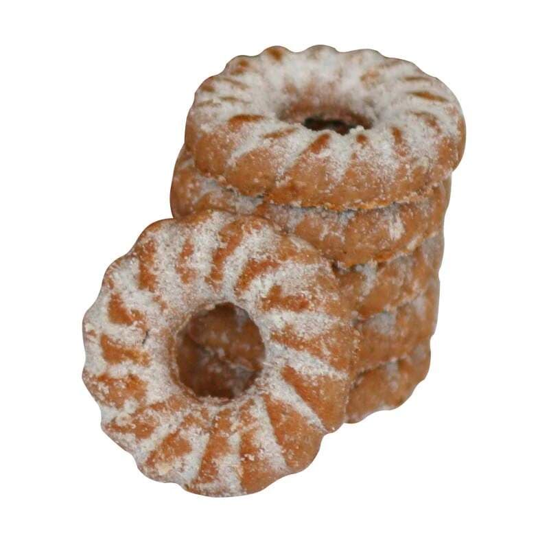 Kakaové věnečky 700 g (7×100 g) – kakaové sušenky obalované cukrem - náhled 2