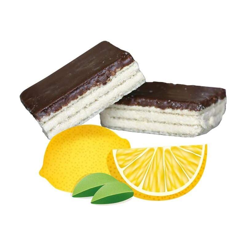 Citronové oplatky polomáčené 600 g - náhled 2