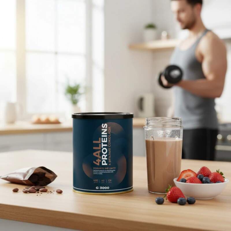 4ALL PROTEINS Čokoláda - náhled 2