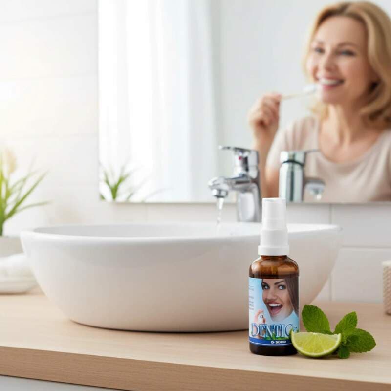 DENTICE ústní voda 40 ml – koncentrovaná bylinná ústní voda pro svěží dech - náhled 3