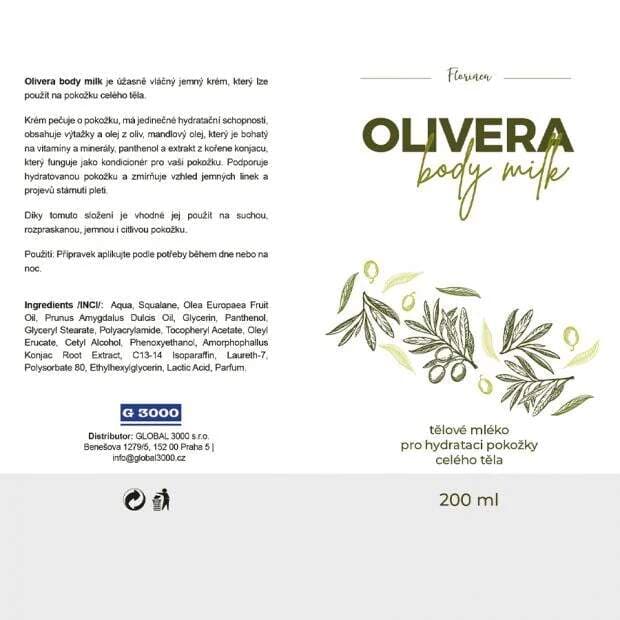 Olivera Body Milk – hydratační tělové mléko 550 ml - náhled 3