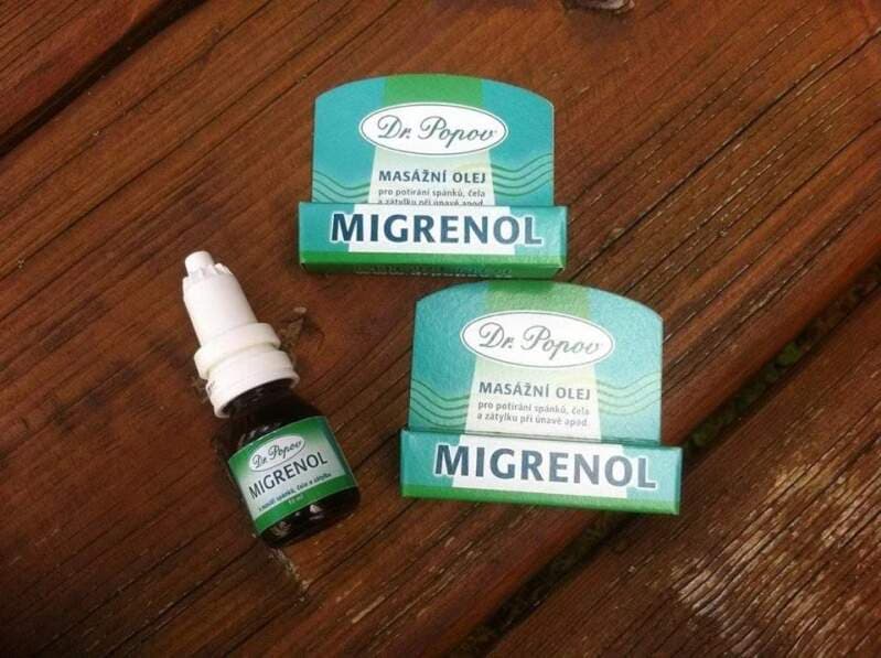 Migrenol, masážní olej, 10 ml Dr. Popov - náhled 3