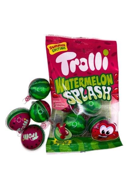 Trolli Meloun 8×18,8 g – pěnové bonbóny s melounovou náplní - náhled 3