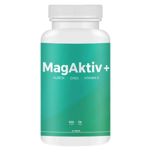 MagAktiv+ – komplex vitamínů, minerálů a flavonoidů (600 tobolek). - náhled 3