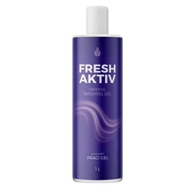Fresh Aktiv prací gel fialový 1 l - náhled 3