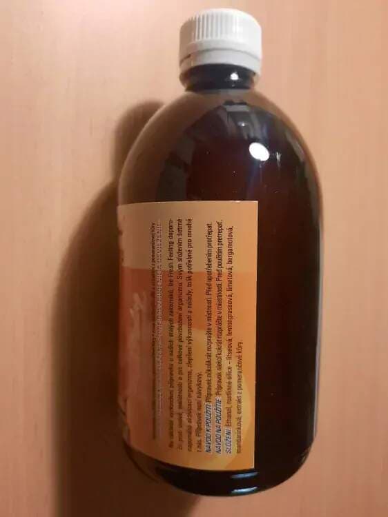 Fresh Feeling 500 ml – osvěžovač vzduchu s pomerančovou kůrou - náhled 3