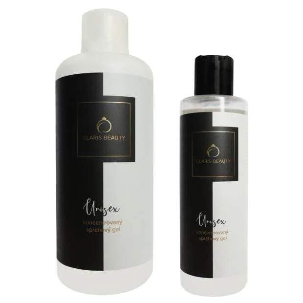 Claris Beauty unisex sprchový gel – koncentrát med & aloe 200 + 500 ml - náhled 3