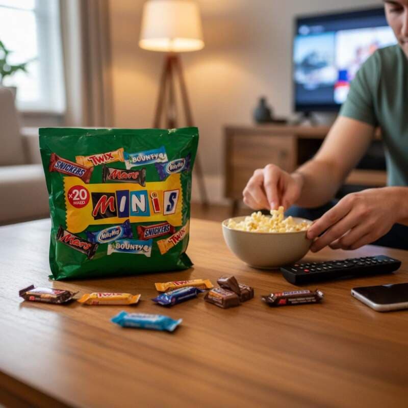 Mars Minis – mix Snickers, Mars, Twix, Bounty a Milky Way 400 g - náhled 3