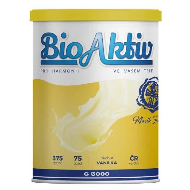 Bioaktiv Klasik Family vanilka – prášek 375 g - náhled 3