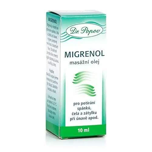 Migrenol, masážní olej, 10 ml Dr. Popov - náhled 4