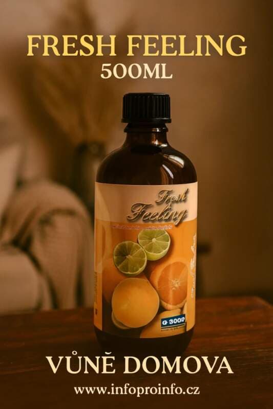 Fresh Feeling 500 ml – osvěžovač vzduchu s pomerančovou kůrou - náhled 4