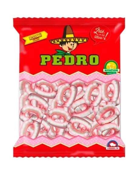 Pedro Drakula zuby – dvoubarevné želé bonbony 1 kg - náhled 4