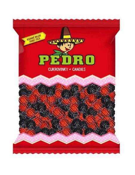 Pedro Maliny a ostružiny – olejované želé bonbony 1 kg - náhled 4
