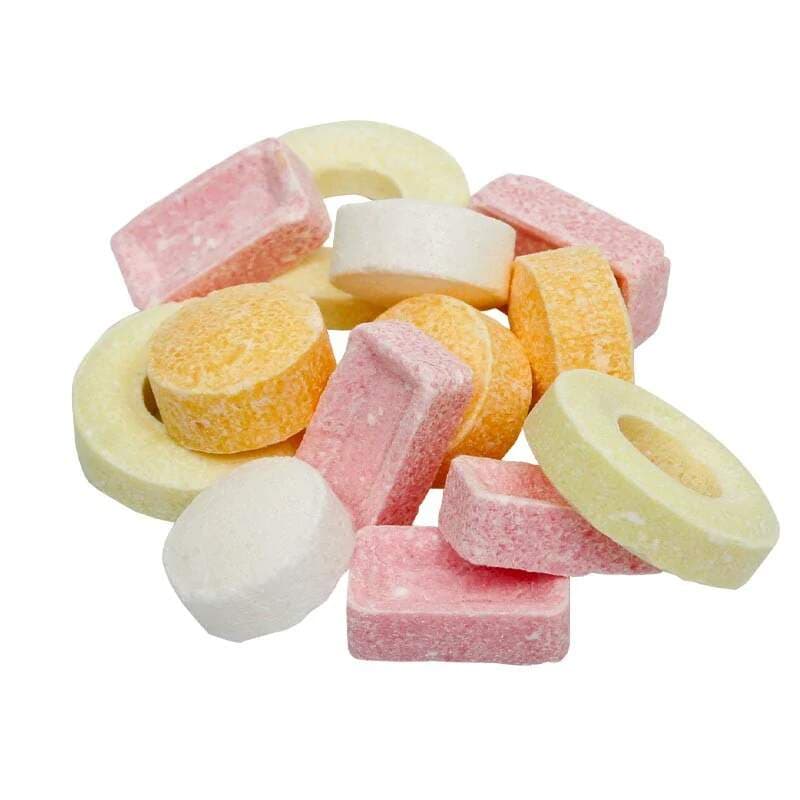 Komprimátový mix 1000 g – retro ovocné bonbony bez lepku - náhled 4