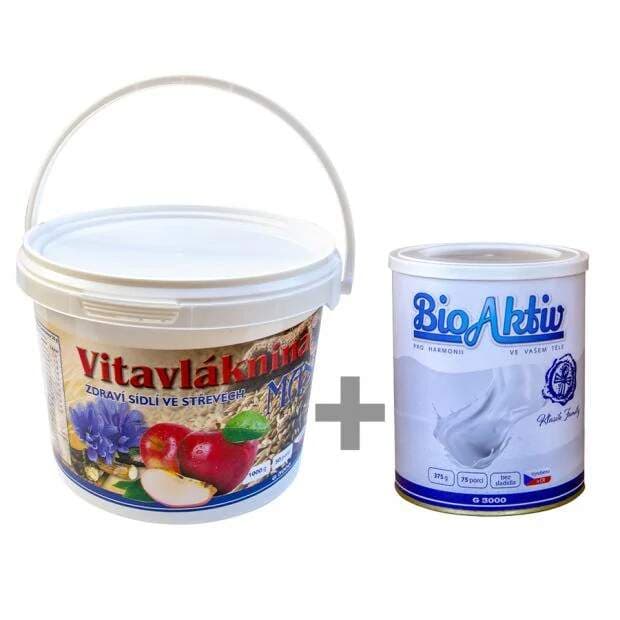 Vitavláknina MAXI 1000 g + BioAktiv klasik 375 g - náhled 4