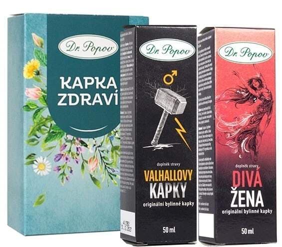 Dr. Popov Valhallovy kapky – originální bylinný extrakt, 50 ml - náhled 5