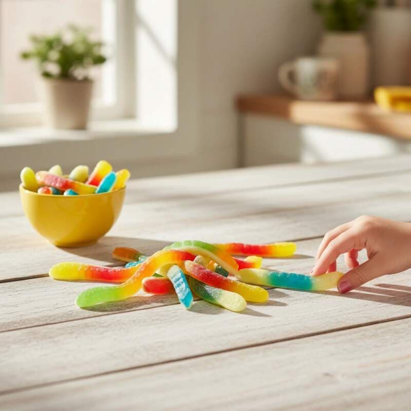 Pedro želé hadi 1 kg – ovocné želé bonbony bez lepku - náhled 5