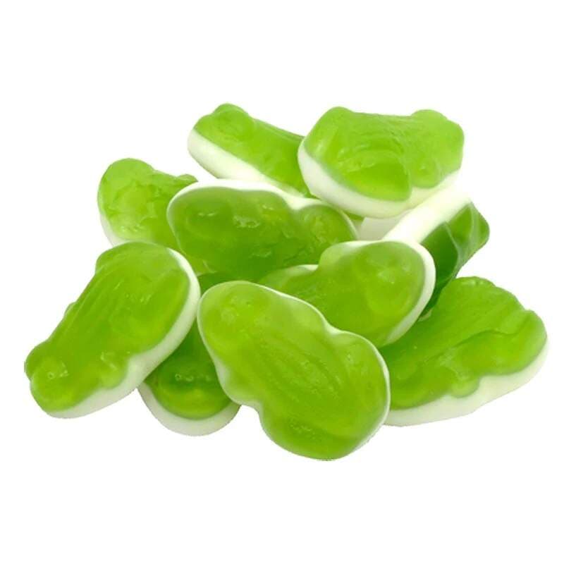 Pedro Žabky 1 kg – dvoubarevné ovocné želé bonbony - náhled 5