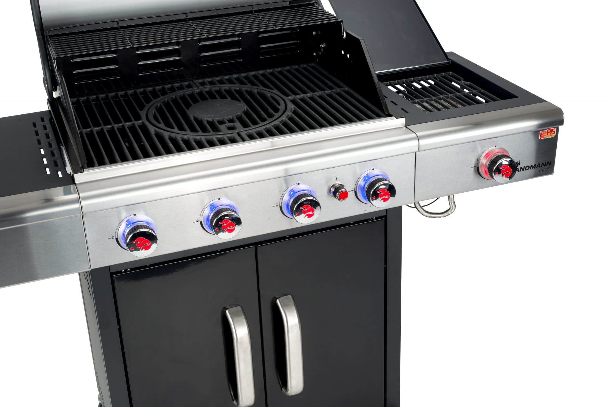 Landmann Plynový gril Triton Maxx PTS 4.1 (15kW) Black 12968 - náhled 5