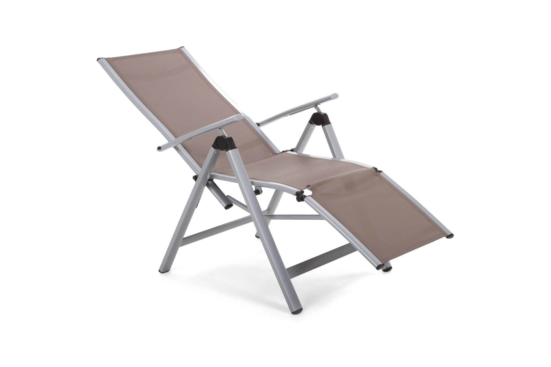 Home&Garden Zahradní židle Ibiza Relax Silver / Taupe - náhled 5