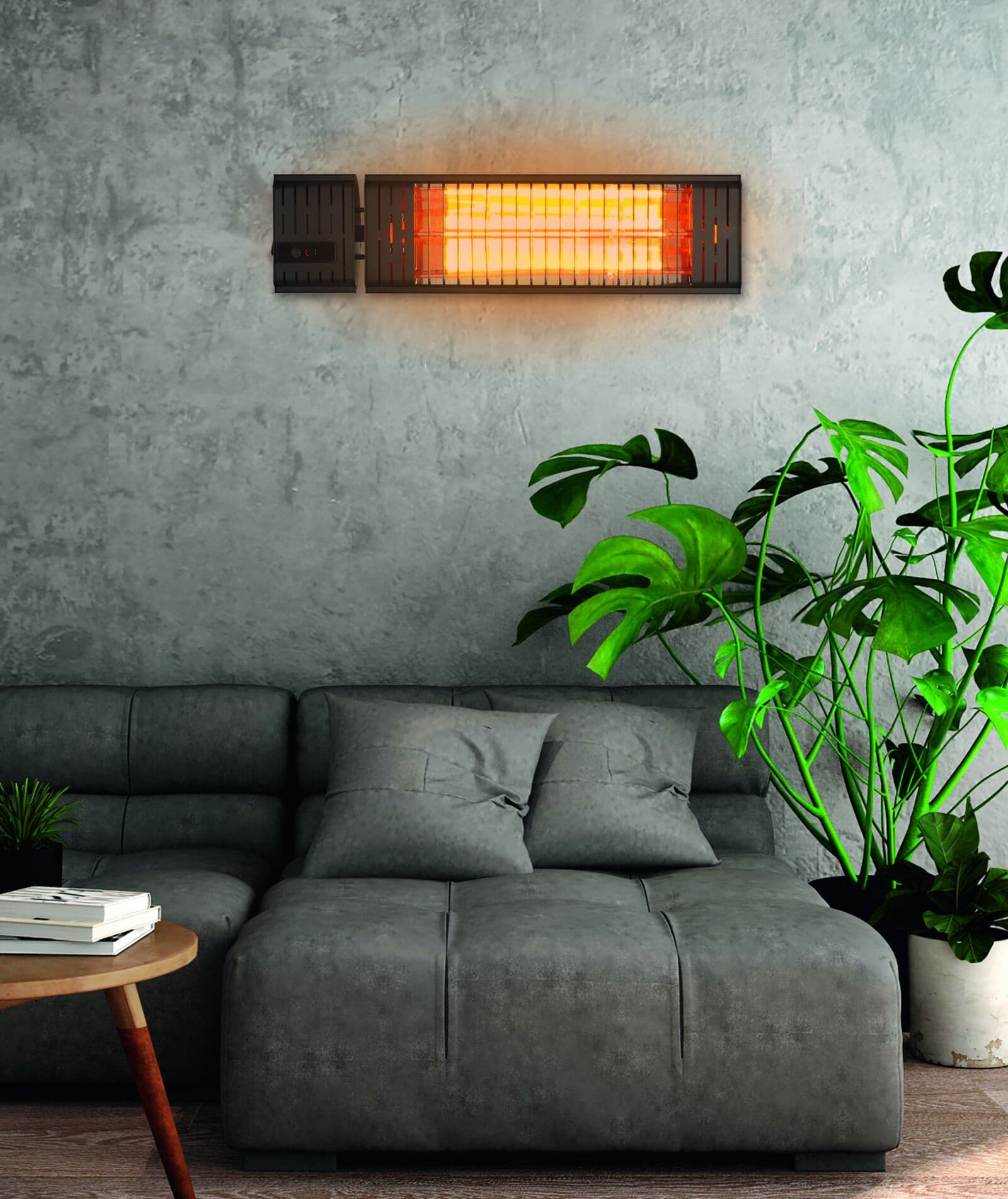 Landmann Elektrické nástěnné topidlo Wall 2 kW, 5377 - náhled 2