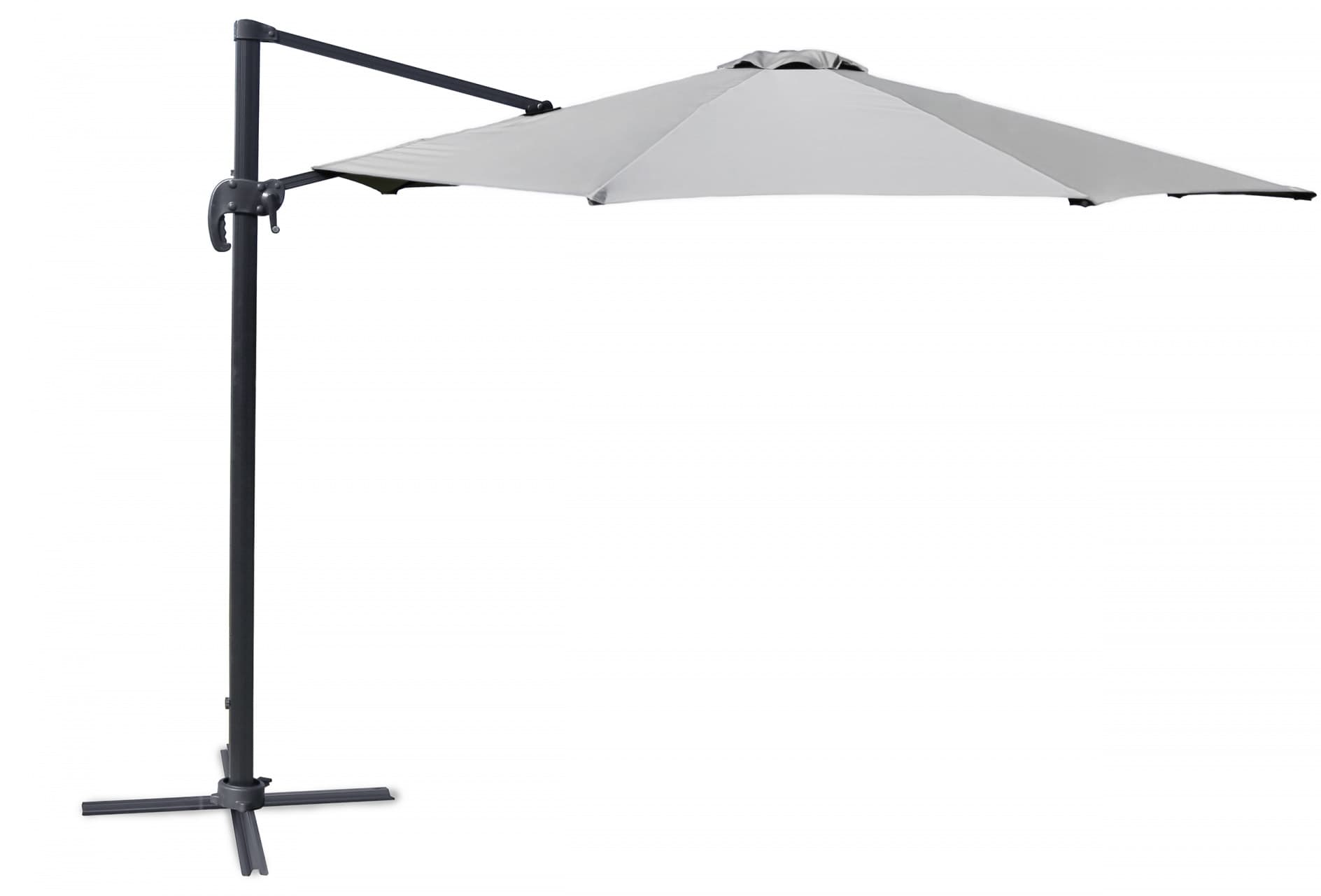 Home&Garden Zahradní slunečník Roma Grey / Light Grey 350 cm