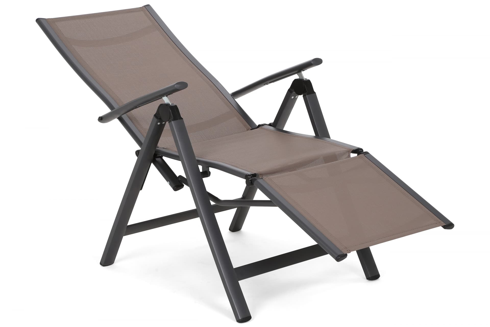 Home&Garden Zahradní židle Ibiza Relax Grey / Taupe - náhled 4