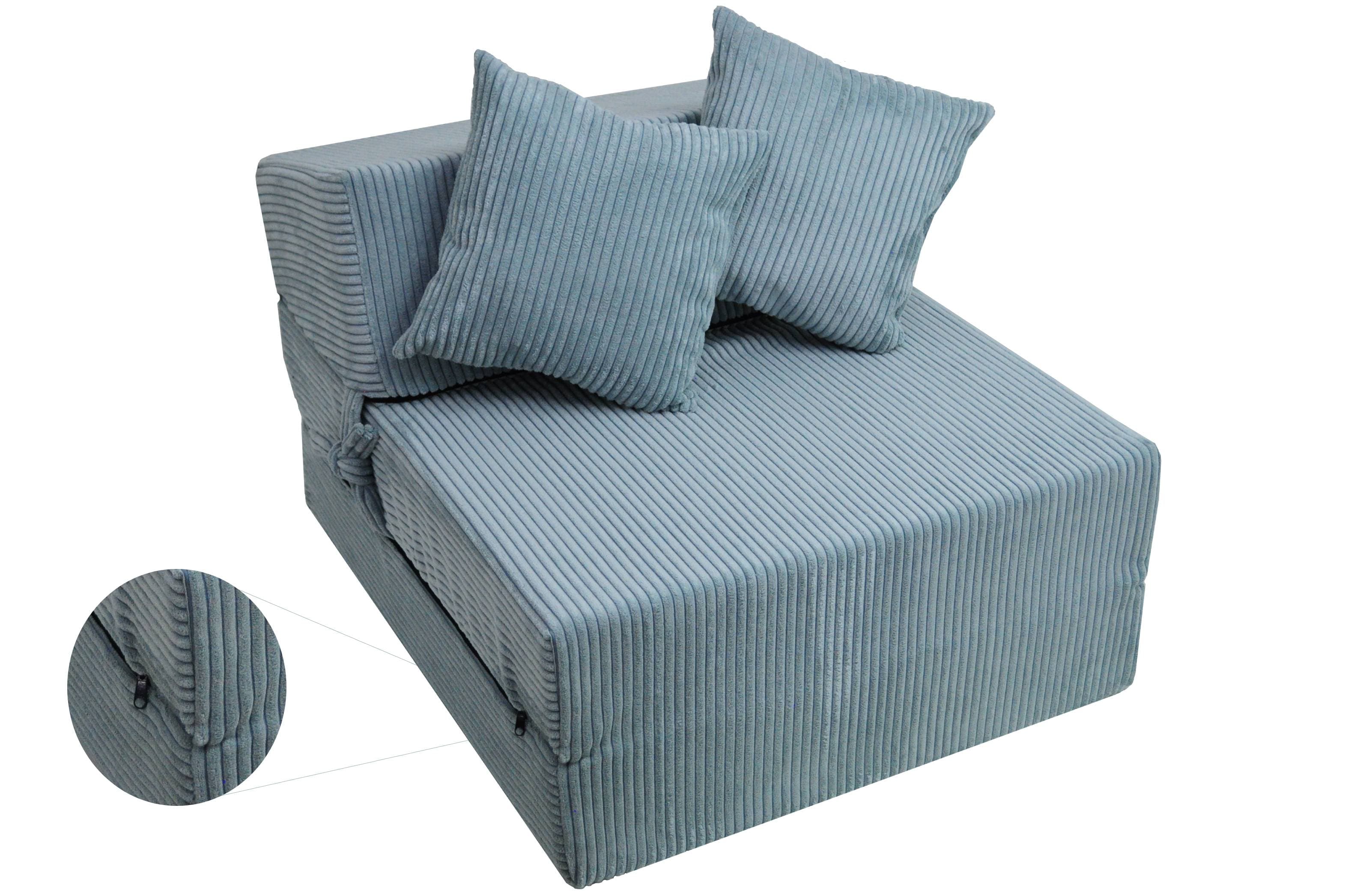 Fimex Rozkládací křeslo - matrace pro hosty Lincol mint 70x200x15 cm - náhled 2