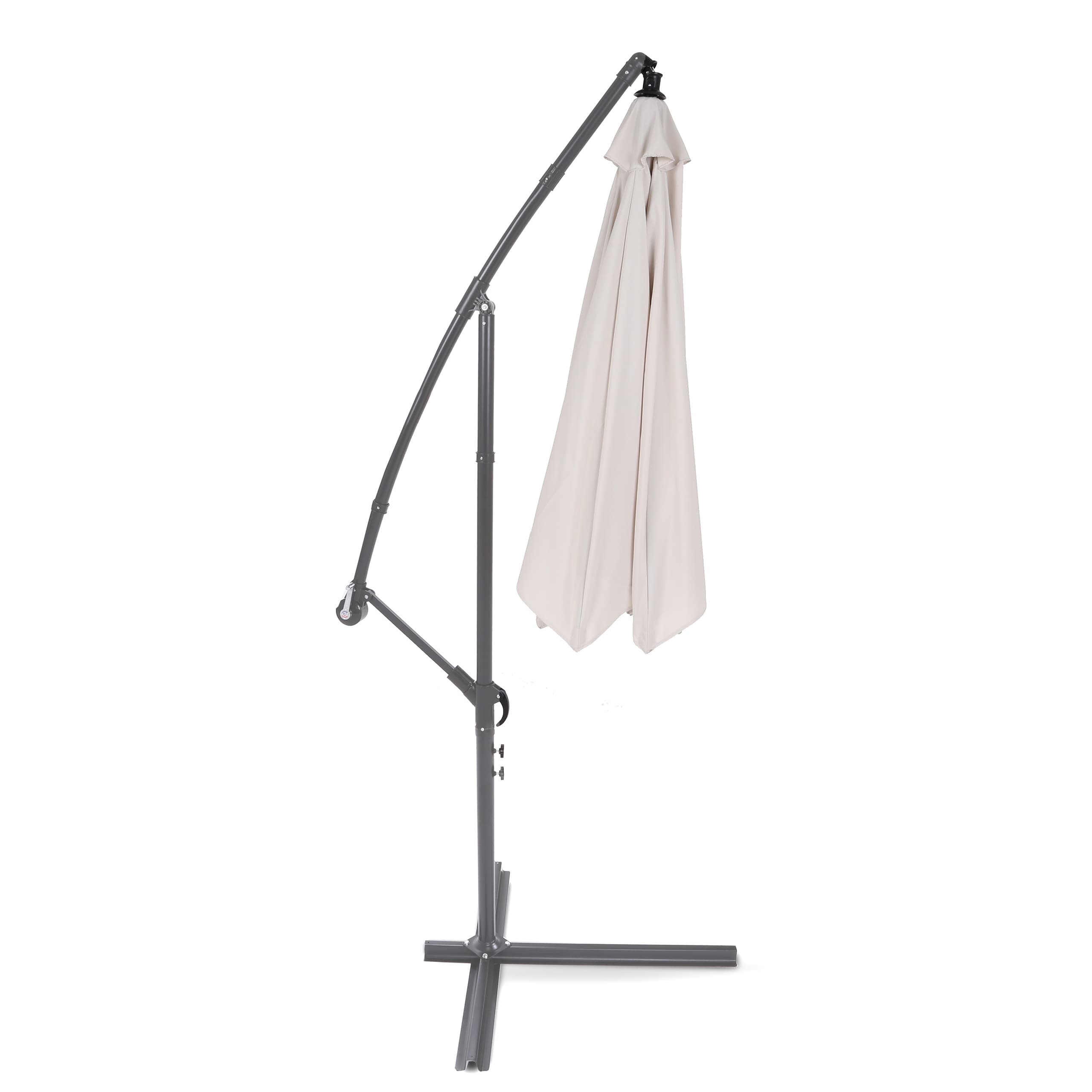 Home&Garden Zahradní slunečník Malabo Grey / Ecru - náhled 2