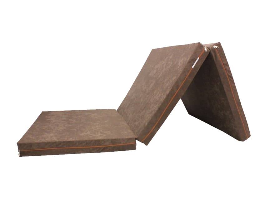 e-matrace.com Skládací matrace pro hosty hnědá 8 cm