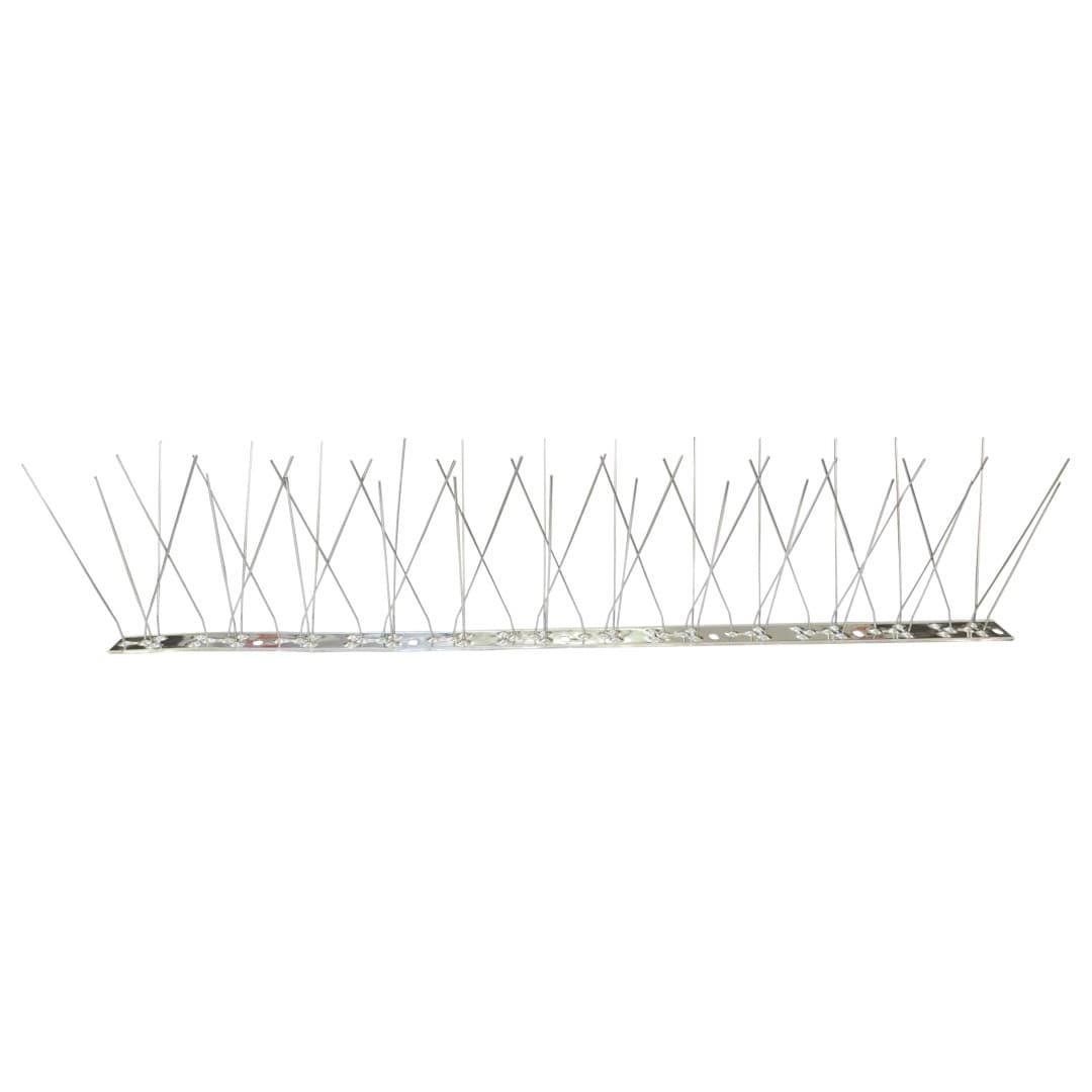 TOPTRADE zábrana proti ptákům, nerez, 48 hrotů, 50 cm