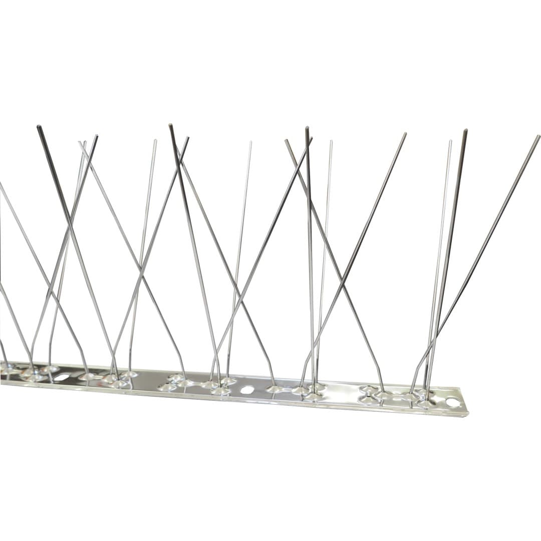 TOPTRADE zábrana proti ptákům, nerez, 48 hrotů, 50 cm - náhled 2