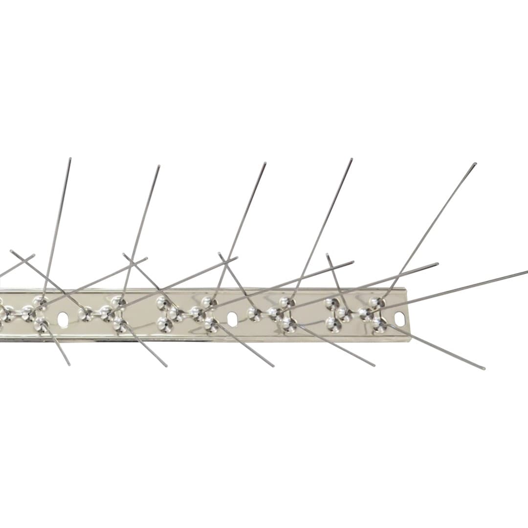 TOPTRADE zábrana proti ptákům, nerez, 48 hrotů, 50 cm - náhled 3