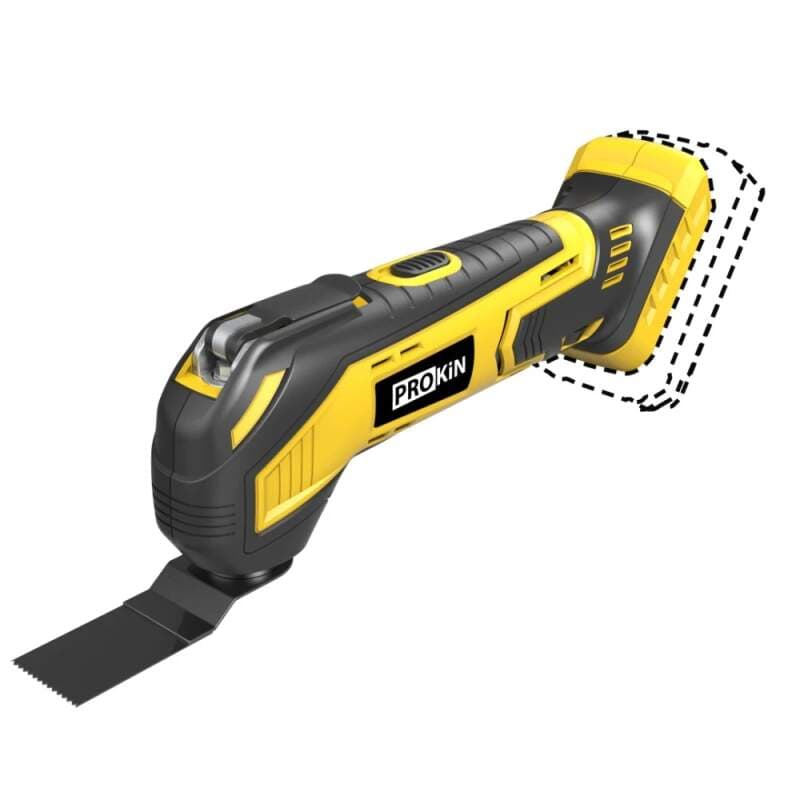 PROKIN MT-L0118 multifunkční bruska AKU 18V SYSTEM – bez aku a nabíječky