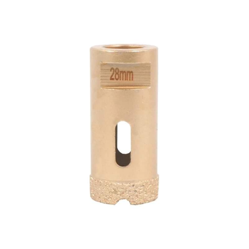 TOPTRADE vykružovací diamantová korunka M14, Ø 28 mm