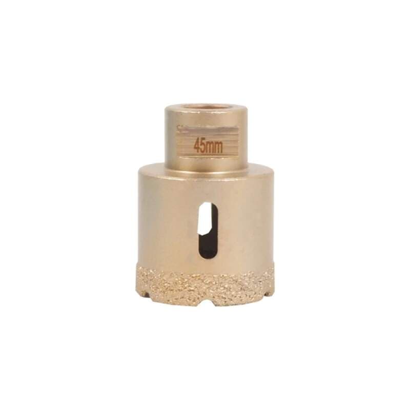 TOPTRADE diamantová vykružovací korunka Ø 45 mm, M14