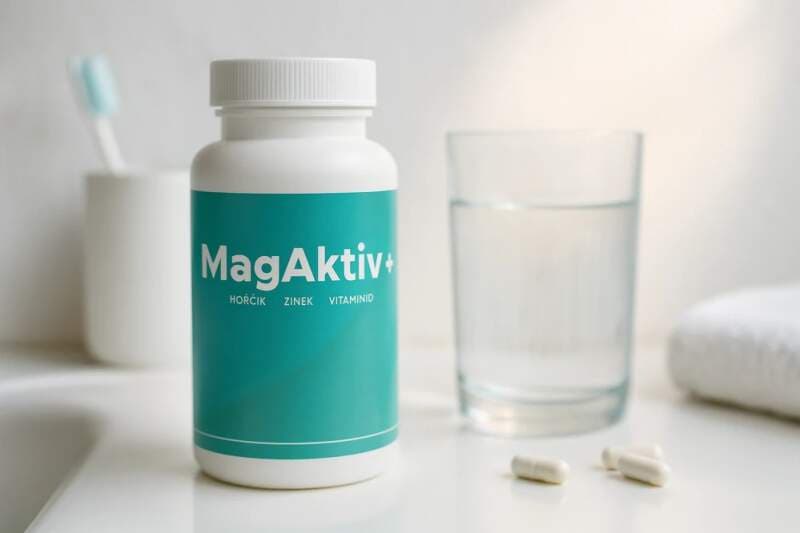MagAktiv+ – komplex vitamínů, minerálů a flavonoidů (600 tobolek).