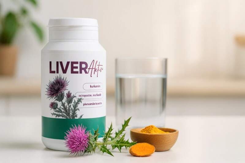Liver Aktiv – doplněk stravy v tabletách, 140 g (cca 465 tablet)