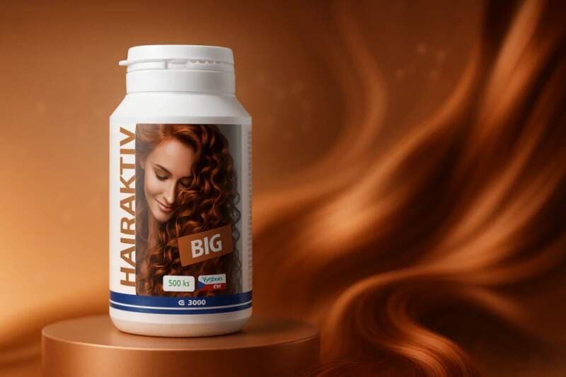 HAIRAKTIV BIG – 500 tablet (komplex pro vlasy)