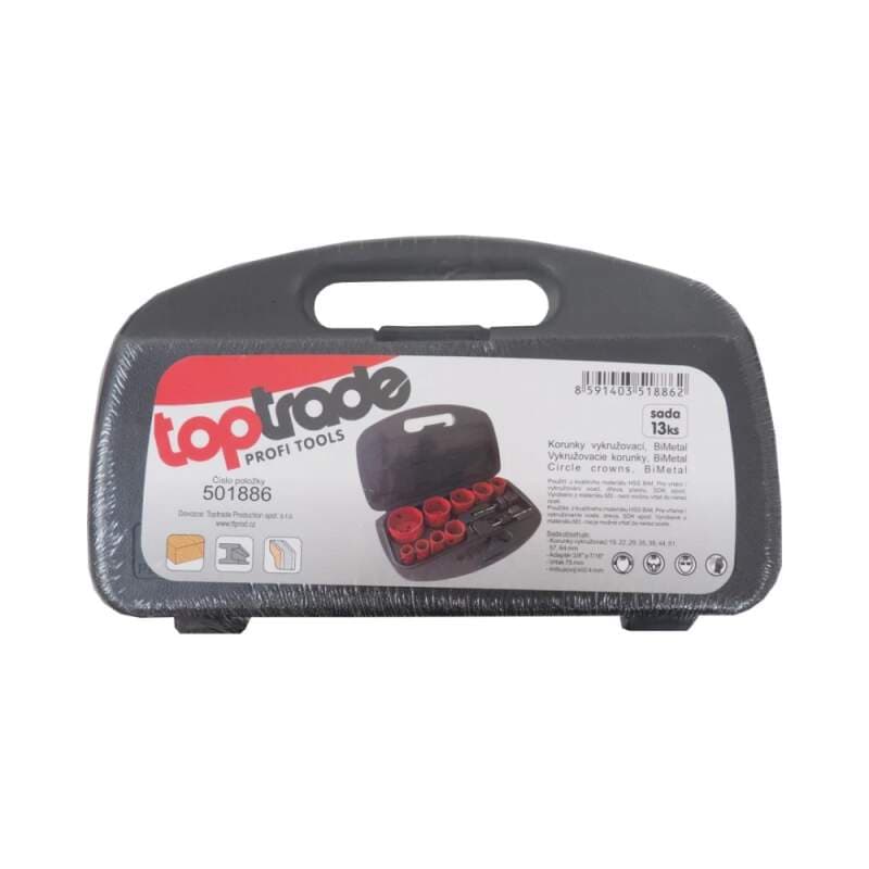 TOPTRADE vykružovací korunky BiMetal – sada 13 ks - náhled 2