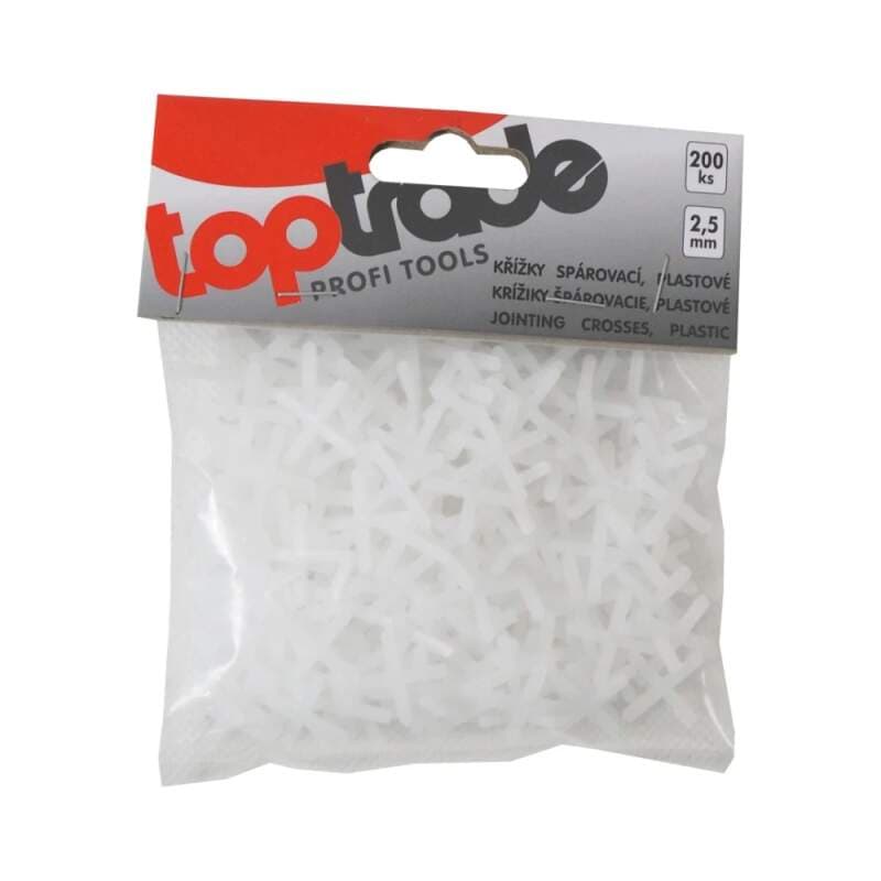 TOPTRADE spárovací křížky 2,5 mm, 200 ks - náhled 2