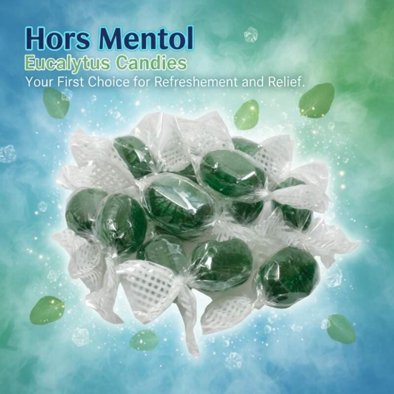 Hors Mentol - Eukalypt bonbony 600g - náhled 2