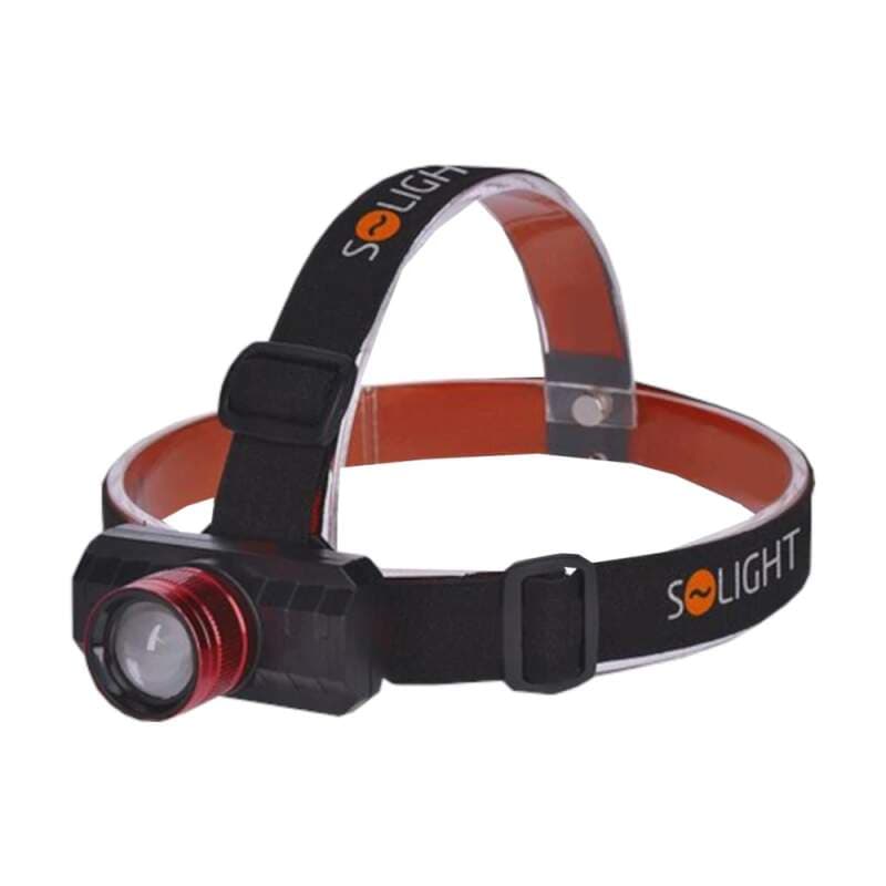 Nabíjecí LED čelovka 3 W, 150 lm, zoom, Li‑Ion, IP44 - náhled 2