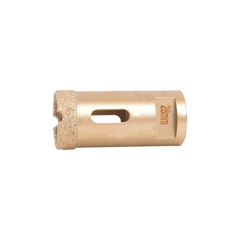 TOPTRADE vykružovací diamantová korunka M14, Ø 28 mm - náhled 3