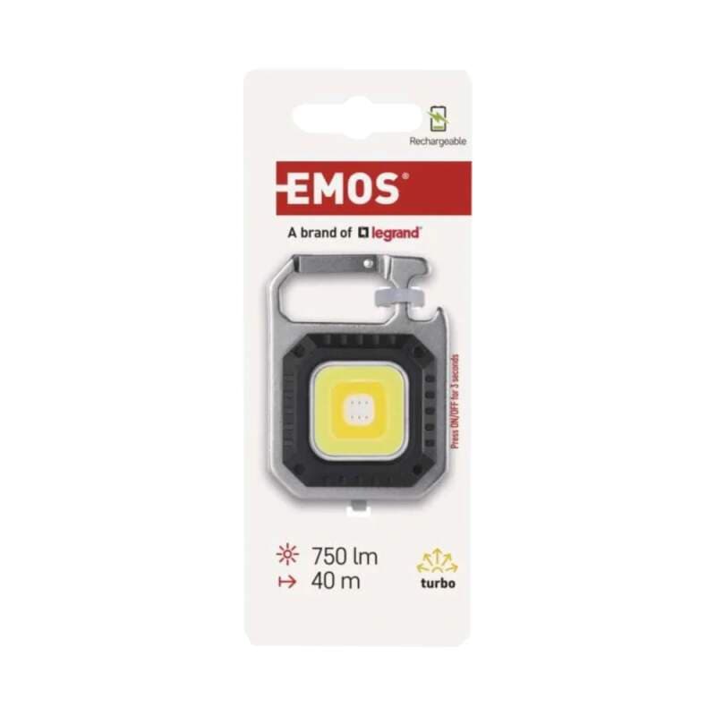 Svítilna LED Mini, nabíjecí, 750 lm, IP44, USB‑C - náhled 3