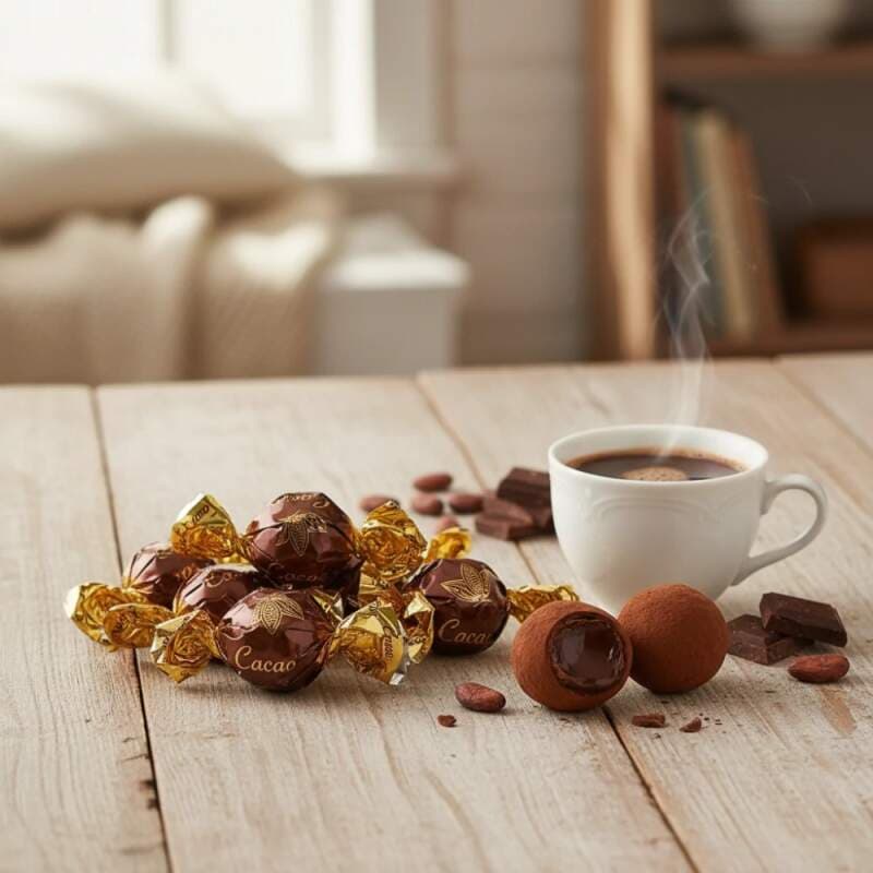 Pralinky Chocoland s kakaovým krémem – 1 000 g (cca 65 ks) - náhled 3