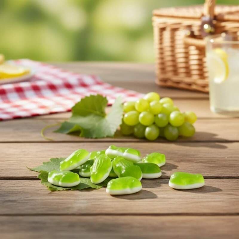 Pedro Žabky 1 kg – dvoubarevné ovocné želé bonbony - náhled 3