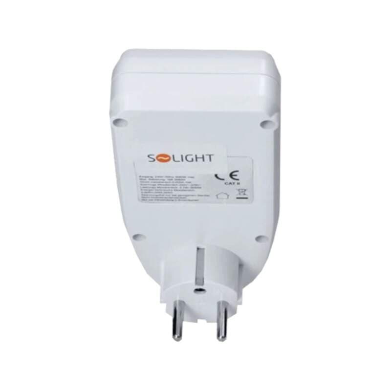 Měřič spotřeby elektrické energie, digitální 230 V / 16 A (5–3680 W) - náhled 3