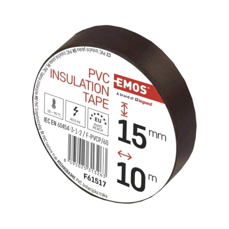 Elektroizolační PVC páska hnědá 15 mm × 10 m - náhled 3